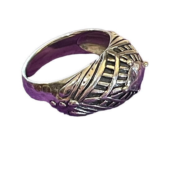 Silpada Sterling silver 925 domed fancy design ring - Picture 4 of 11